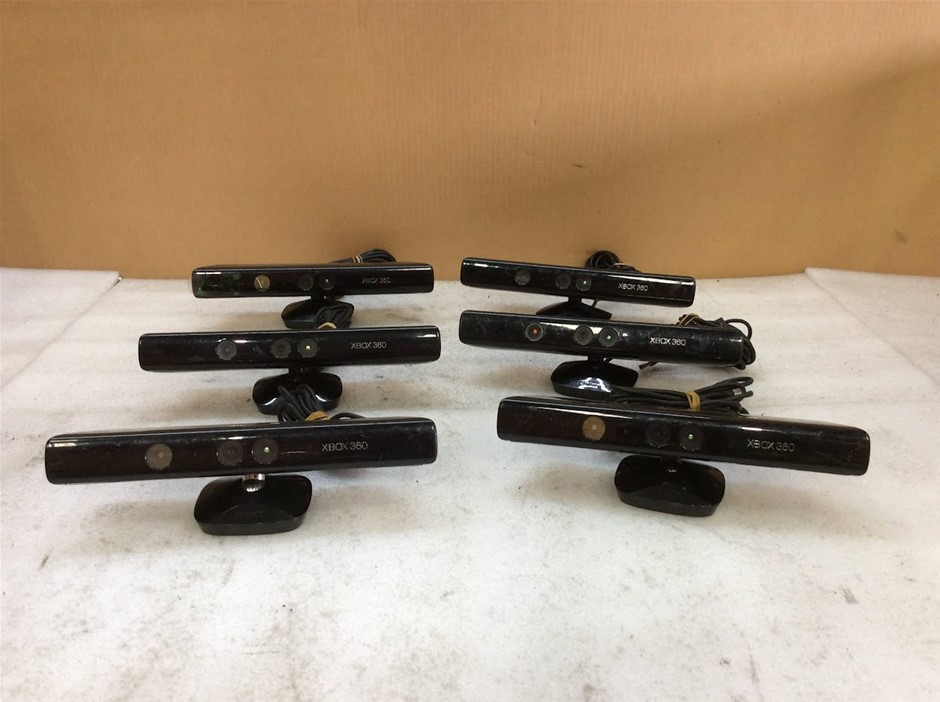 Microsoft Xbox 360 Kinect Model 1414 Sensor (Lot of 6)