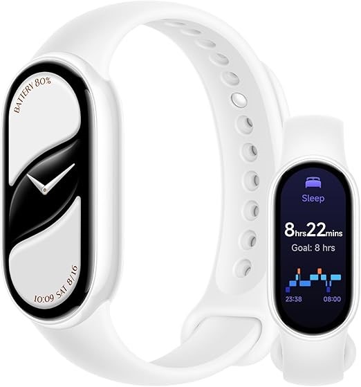 XIAOMI Smart Band 10 Fitness Tracker, 1.72" AMOLED Display, 21-Day Battery