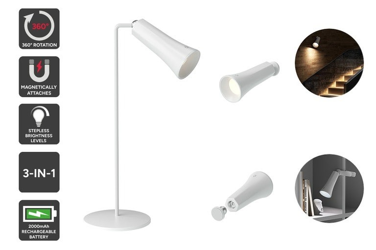 Kogan Rechargeable Magnetic Table & Wall Lamp