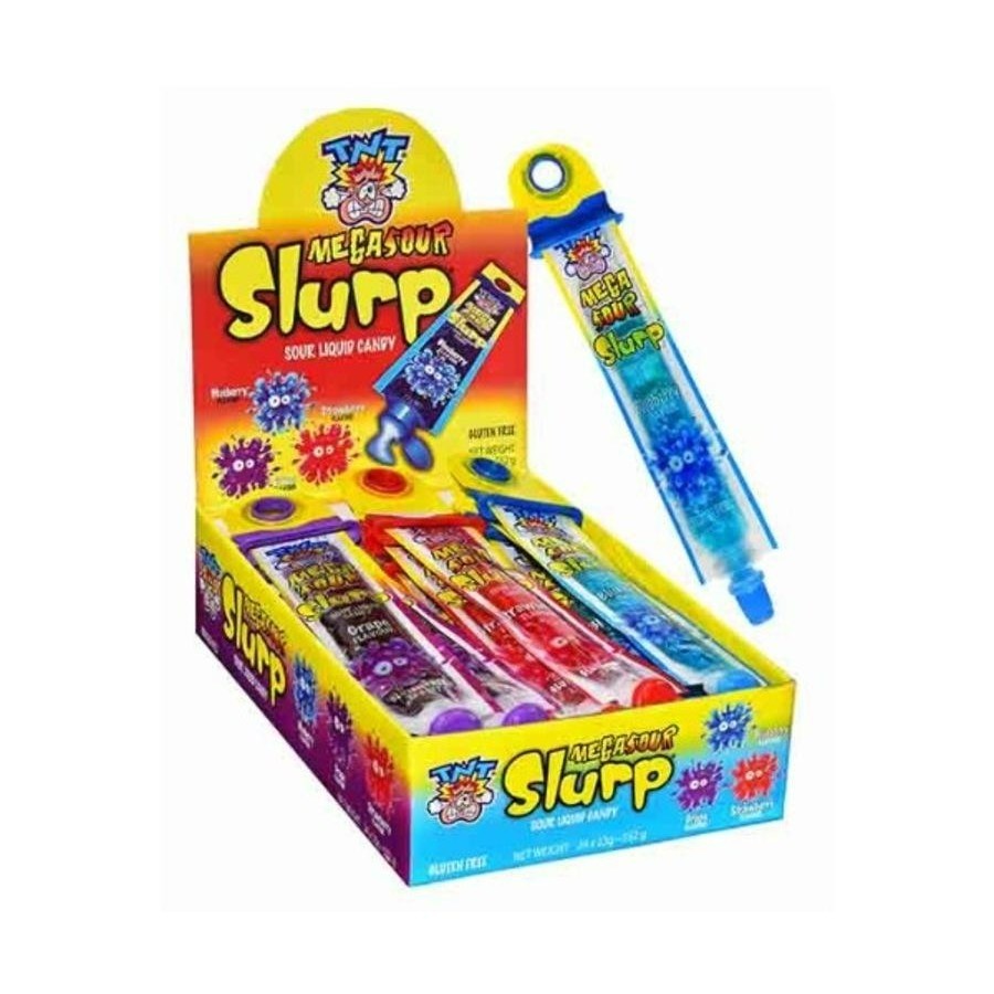 12 x Box of 24pc TNT SLURP. Best Before: 20/03/2026.