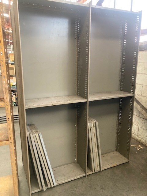 Steel Shelf Unit/Double Sided