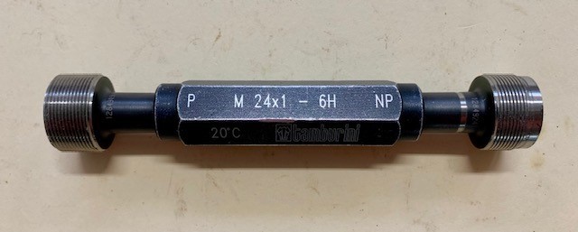 Thread Gauge Tamburini M24x1 6H