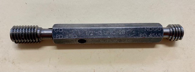 Thread Gauge Go-NoGo 1/2 - 13 UNC-2B