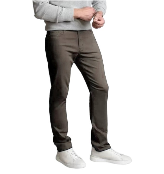 ENGLISH LAUNDRY Men's Flex Comfort Pant, Size 32x30, 98% Cotton, Walnut. B