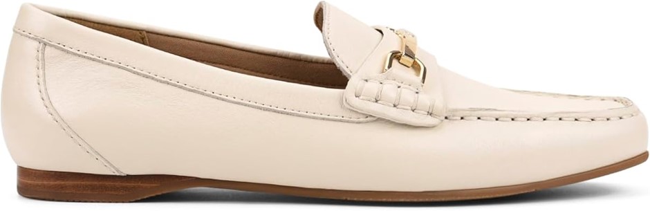 HUSH PUPPIES Women's Keeper Loafers, Size AU/US 8.5, Bone. RRP: $179.95. B