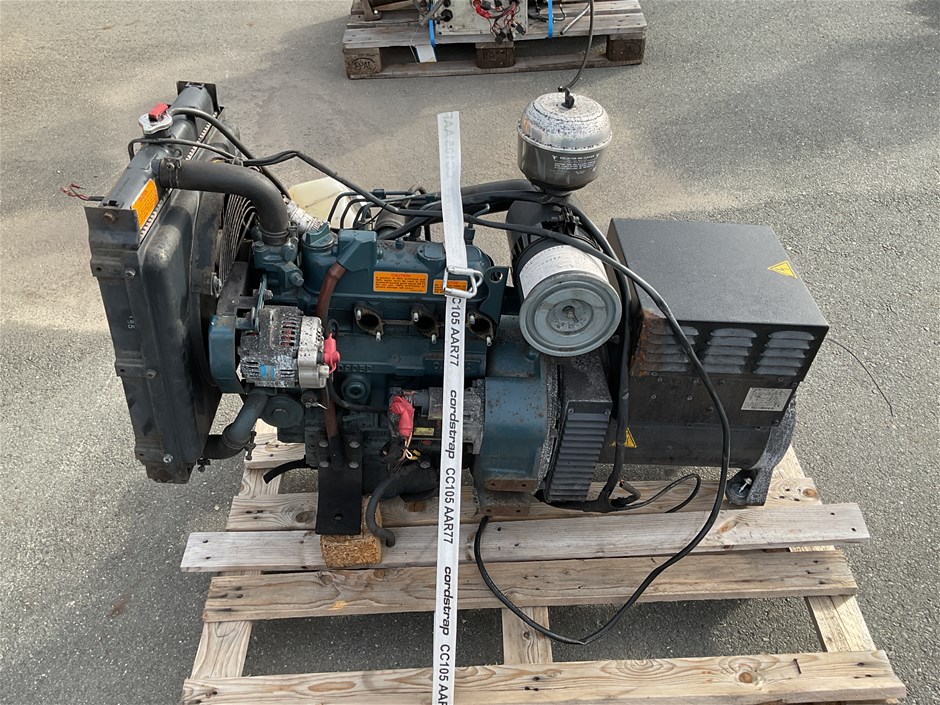 3Cyl Kubota Diesel Engine & Generator