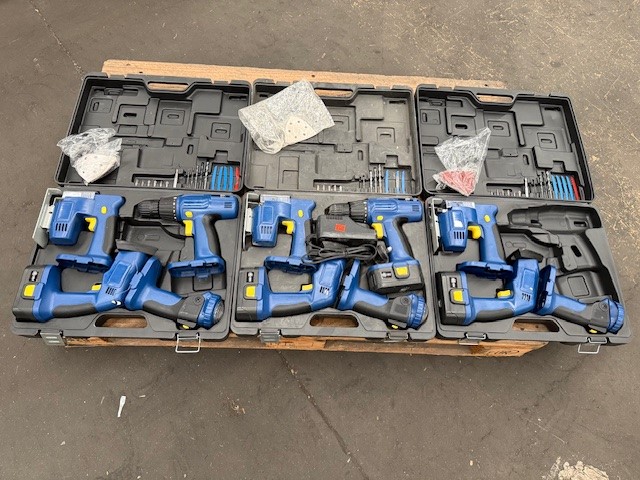 18V Power Tool set of 4pc x 3 units