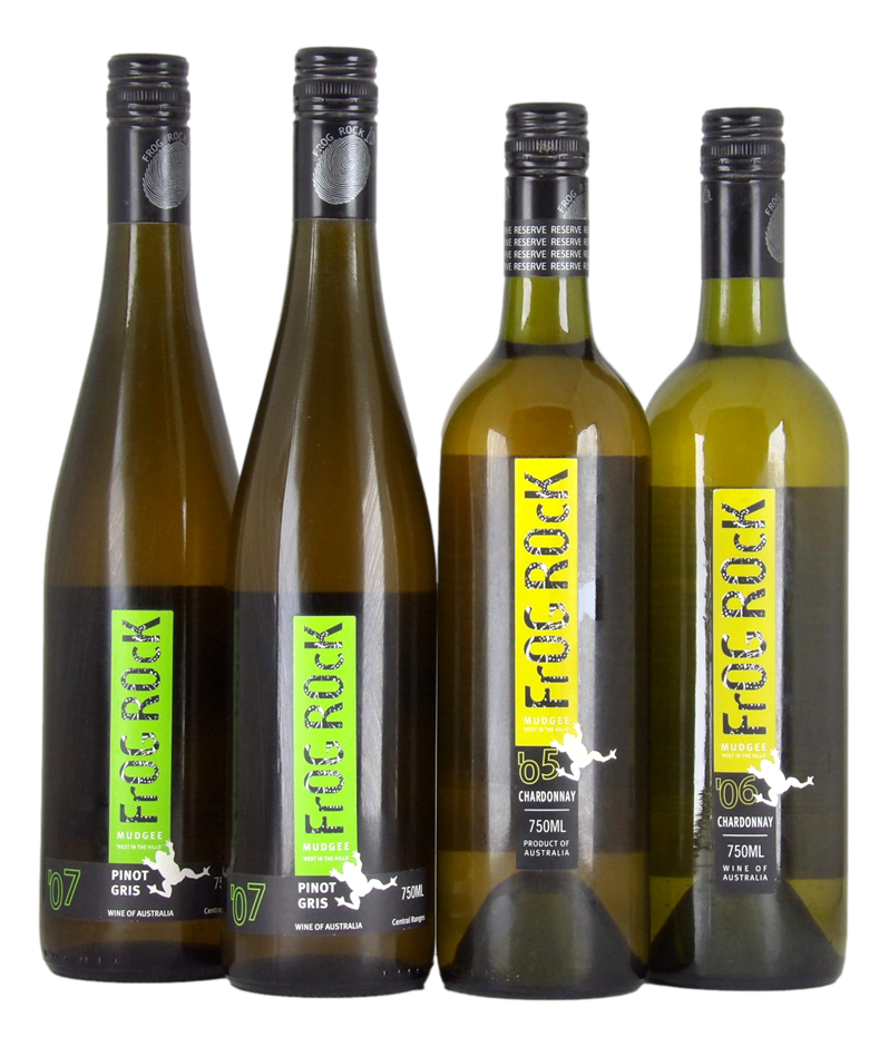 Mixed Frog Rock White Pack (4x 750mL) Mudgee