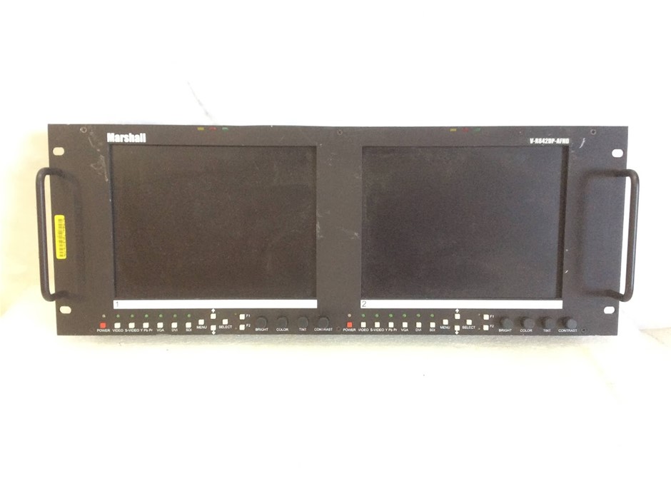 Marshall V-R842DP-AFHD Rack Mount LCD Video Monitors