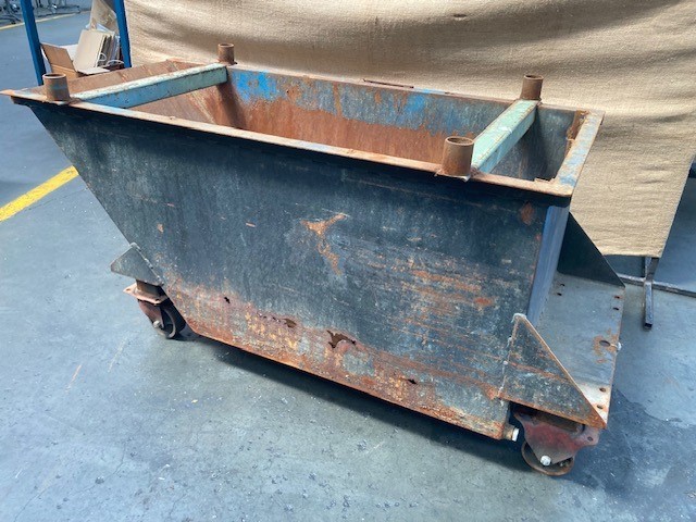 Metal Bins on Castors