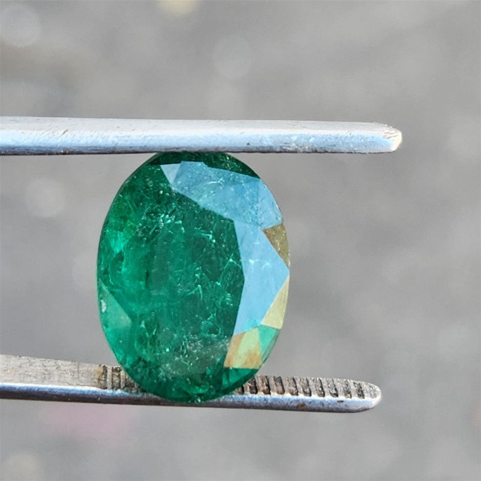 10.19ct Emerald Cut Green Gemstone