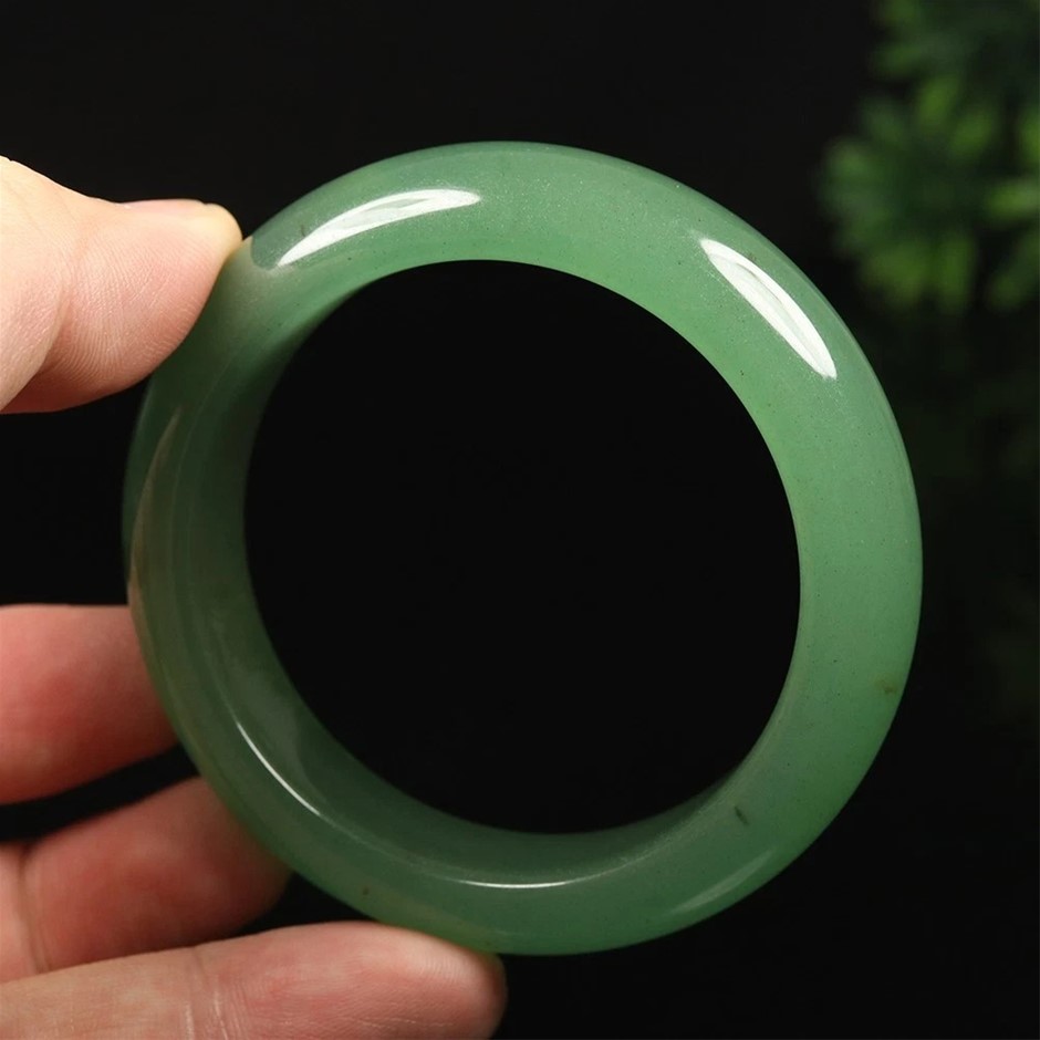 59mm Chinese Certified Natural Jade Bangle