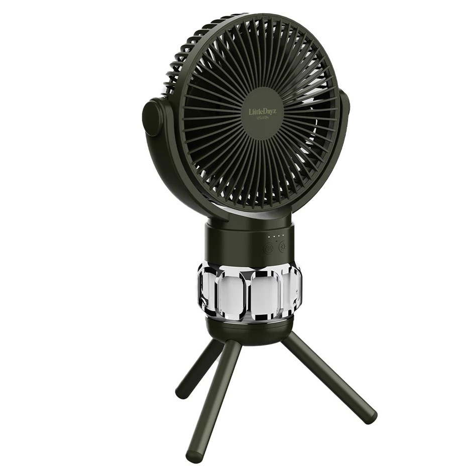 LITTLEDAYZ Camping Fan And Light, QW-F33