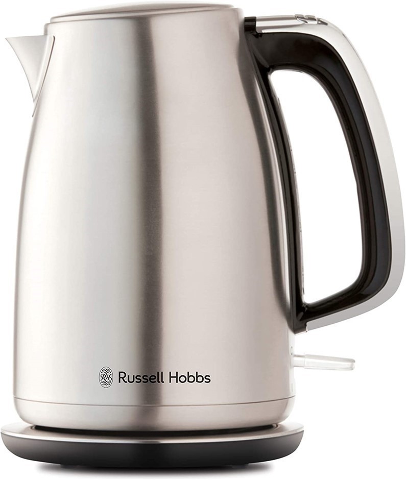 RUSSELL HOBBS Carlton Kettle, Stainless Steel, 1.7L Capacity. Model RHK82BR