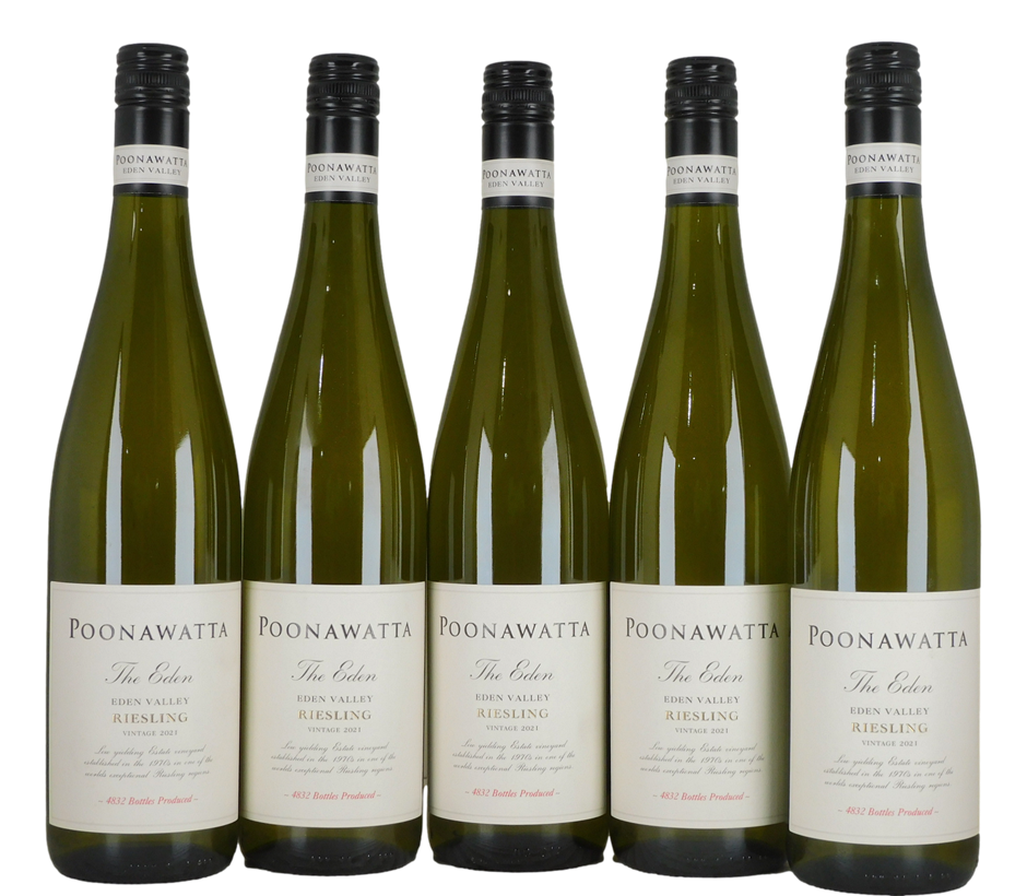 Poonawatta Eden Valley Riesling 2021 (5x 750mL)