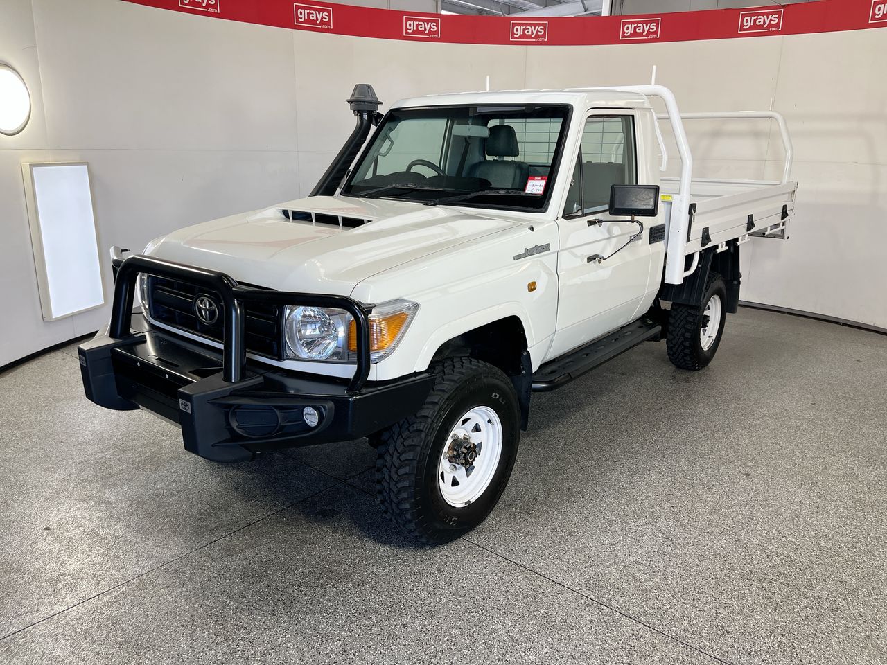 2018 Toyota Landcruiser Workmate VDJ79R Turbo Diesel Manual Cab Chassis