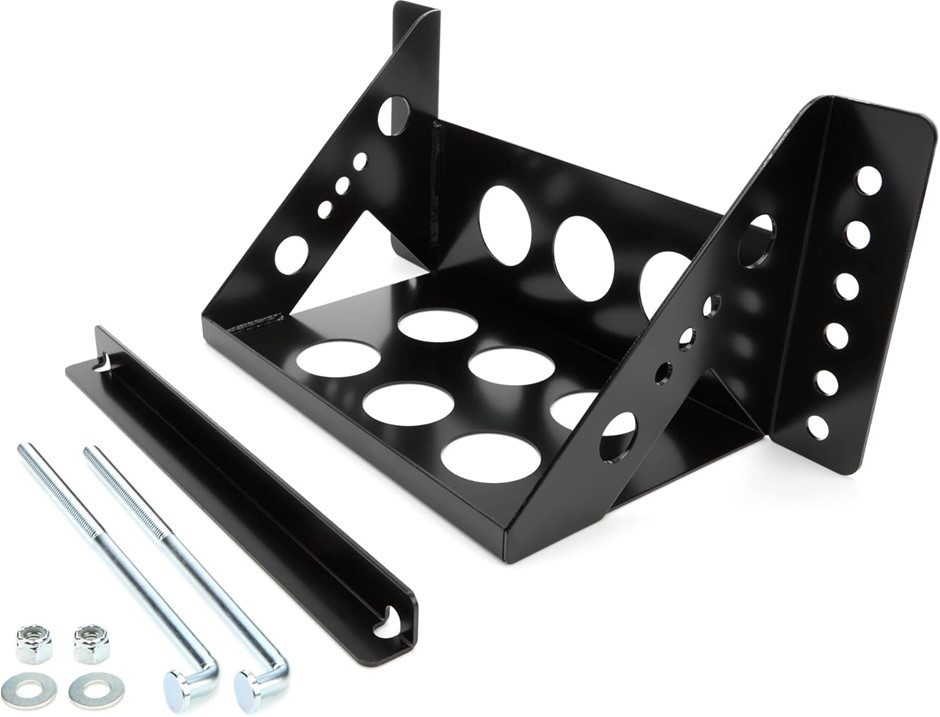 Allstar Performance ALL76103 Black Battery Box Bolt On Style