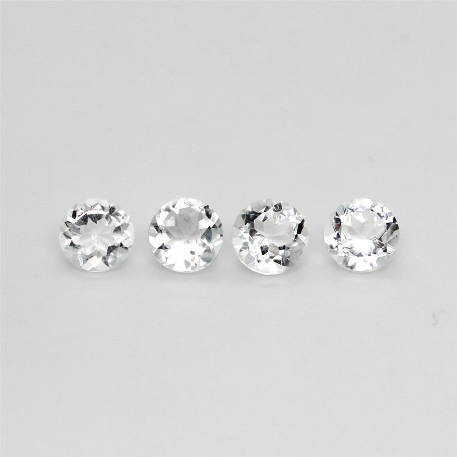 4 Pcs Round Quartz Crystal Gemstone
Gemstone Type: Quartz Crystal