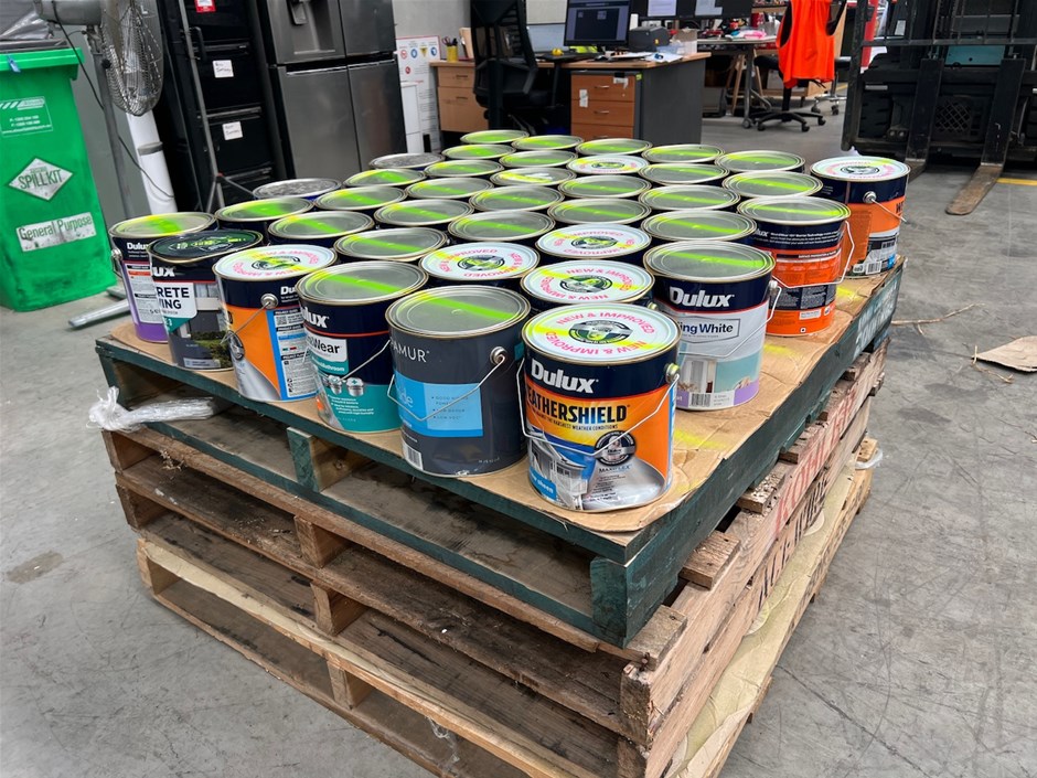 Assorted 4Lt Tins of Paint