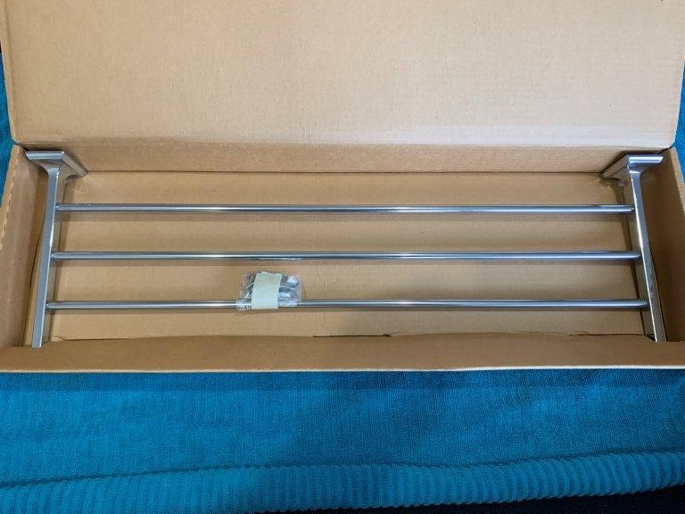 New in Box 3 Bar Towel Rail - Qty 1