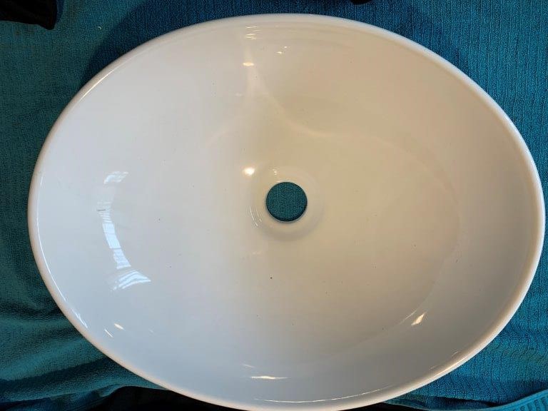 New in Box Multitude Basin, White - Qty 1