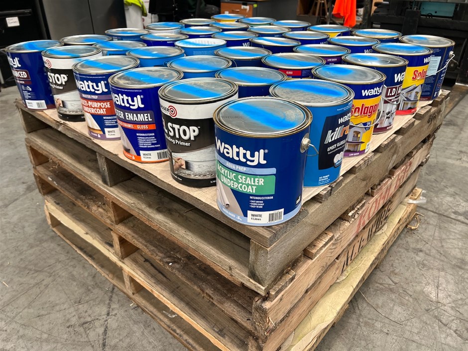 Assorted 4Lt Tins of Paint