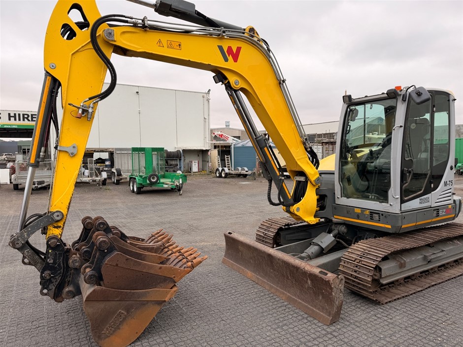 2020 Wacker Neuson EZ80 Mini Excavator