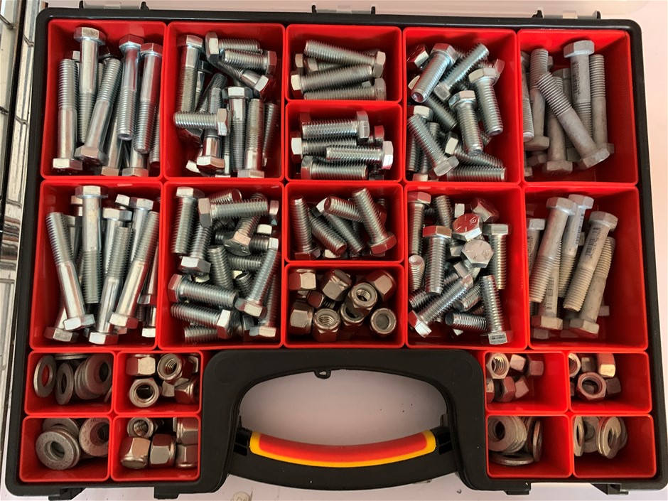Large Quality Case Case with Nuts, Bolts and More