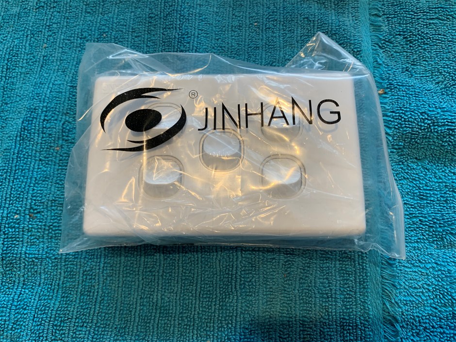 Jinhang Duel Switch Power Points & Wall On/Off Switches - Qty 25