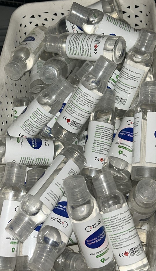 BULK 50x CRIUS Pocket Hand Wash Gel