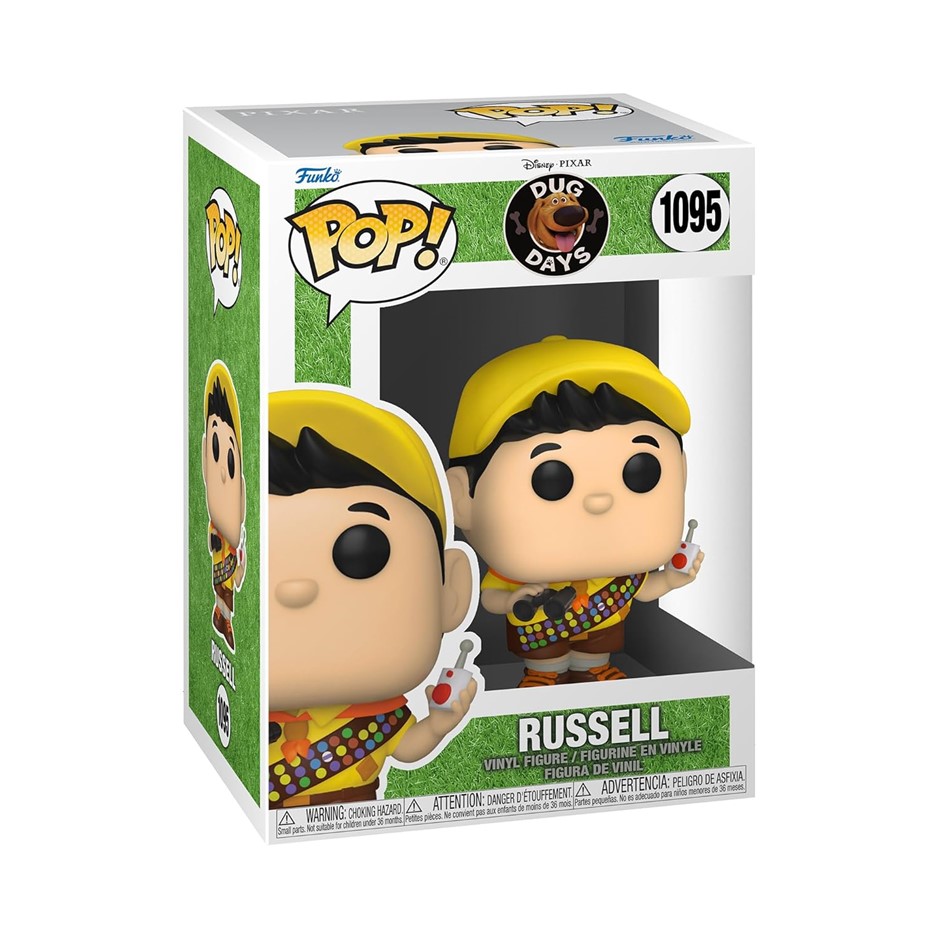 Funko Dug Days Russel Pop Figure Toy, Multicolor