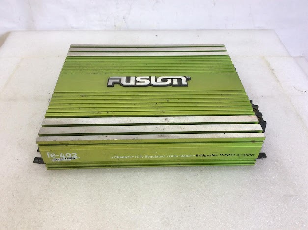 Fusion FE-402 2-Channel Bridgeable MOSFET Car Amplifier