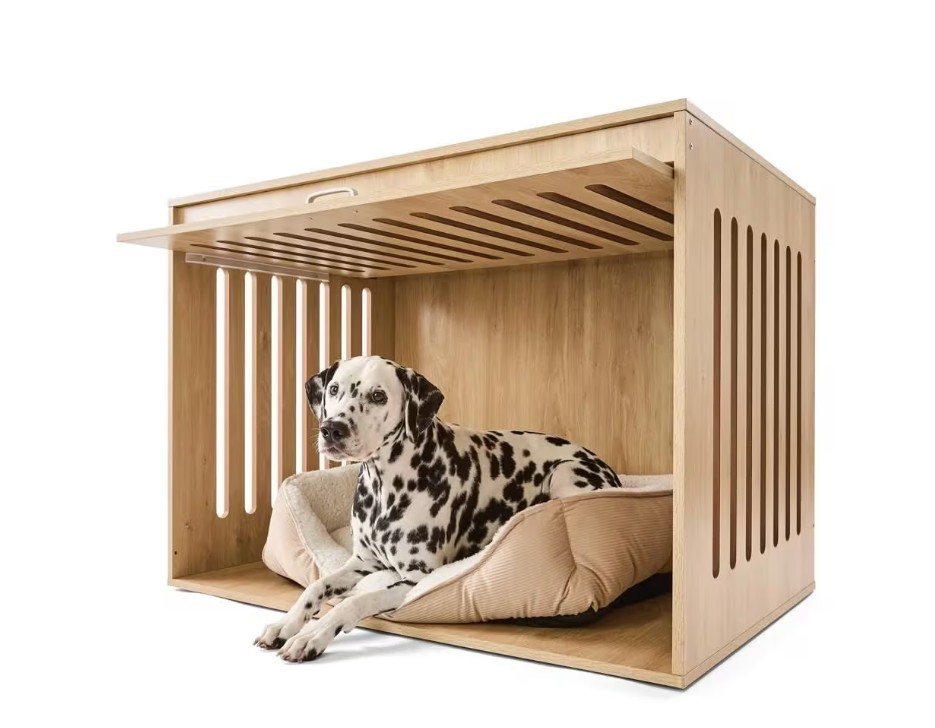 ANKO Pet Crate Wooden Oak - Extra Large.