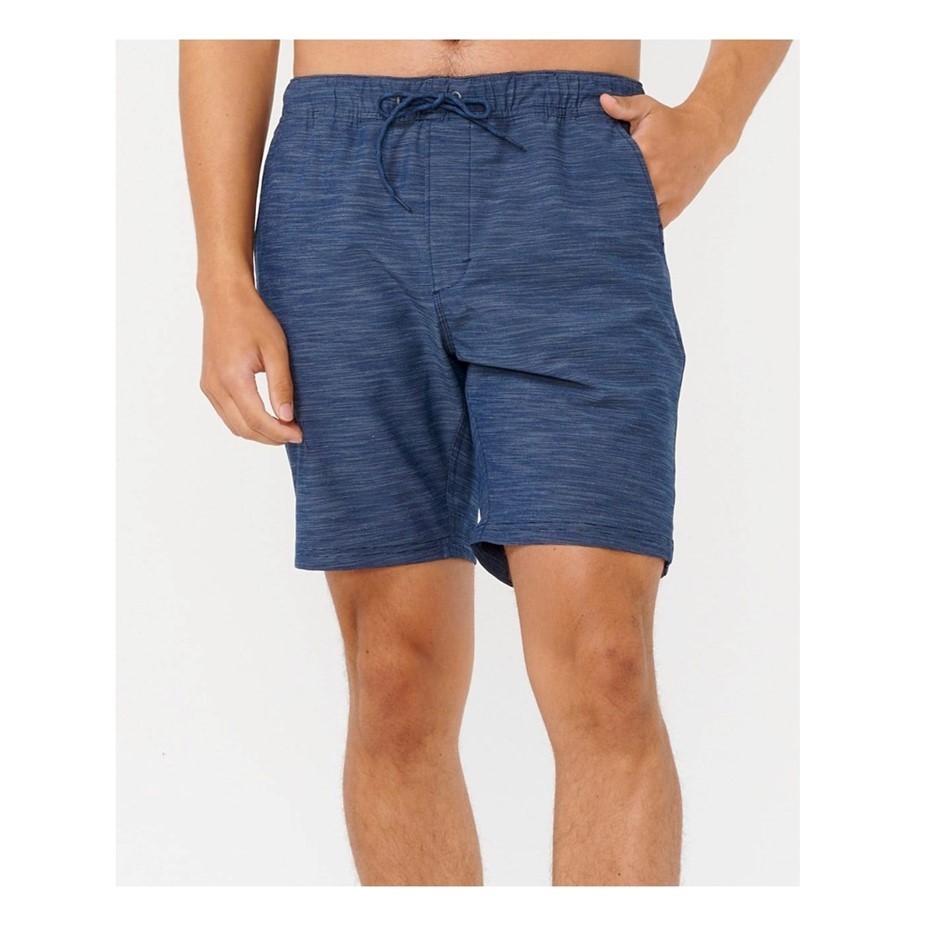 RIP CURL Men's Jackson 18" Volley Boardwalk Shorts - Dark Navy, Size 2XL. R