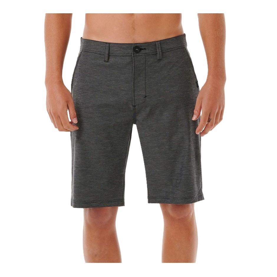 RIP CURL Men's Phase 21" Boardwalk Shorts, Size 32, Black. RRP: $79.99. Bu