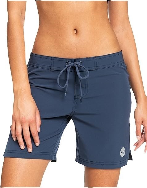 ROXY Women's to Dye 7” Boardshort, Mood Indigo 211, Medium. RRP: 46USD. Bu
