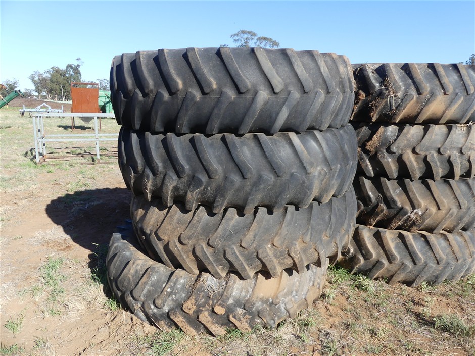 <B>Firestone Plant Tyres (Qty 4)</B>