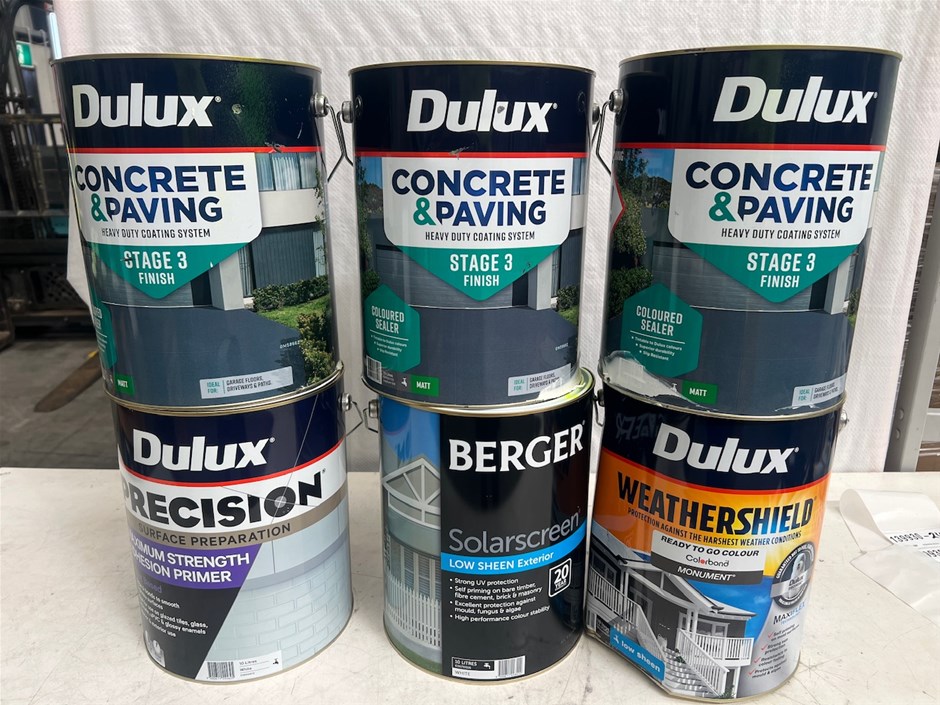 Assorted 10Lt Tins of Paint