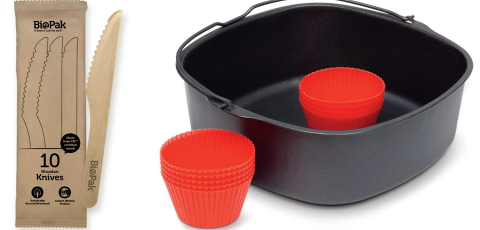 BUNDLE: PHILIPS Baking Master Accessory Kit Pan and Silicone Muffin Cups su