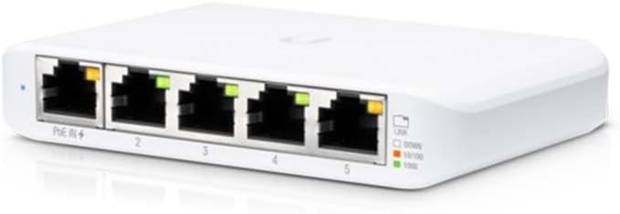 Ubiquiti UniFi USW Flex Mini Gigabit Ethernet Network Switch. NB: used, no
