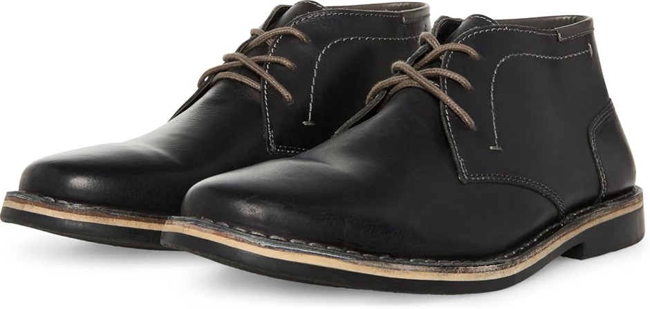 Steve Madden Men's Harken Chukka Boot, Black, 14