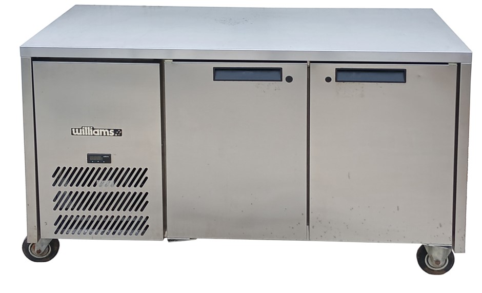 Williams double Door Stainless Steel under Bench Freezer