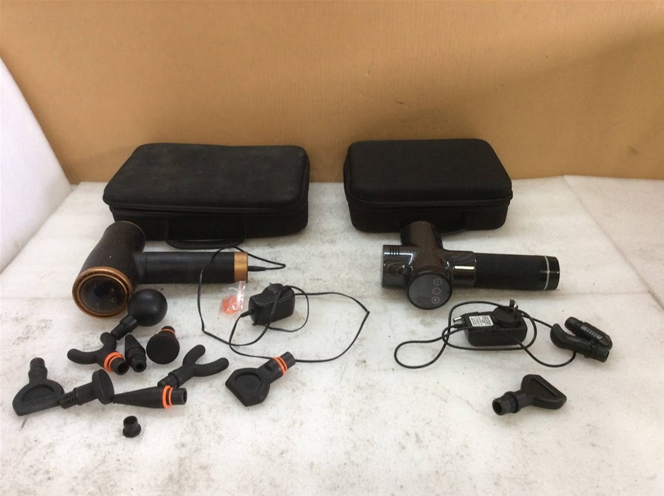 Hyperice Hyper Impact Pro Model 81966 + Percussion Massage Gun (Lot of 2)
