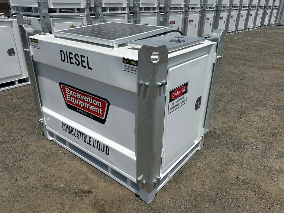 1000 Litre Bunded Fuel Storage Cube/Tank(Unused)