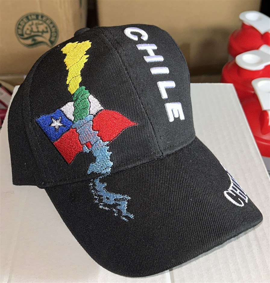 Chile Black Baseball Cap