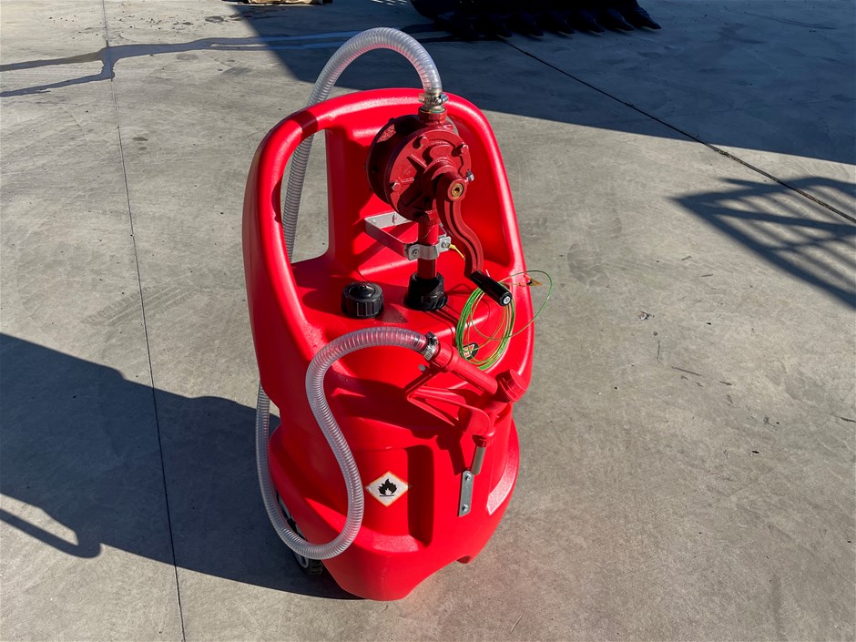 75L Portable Fuel Tank with Manual Pump(Unused) Auction (0008-3036565 ...