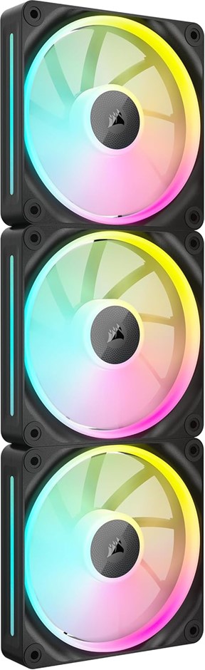CORSAIR iCUE Link LX120 RGB 120mm PWM Fans Triple Pack - Dual Light Loops -