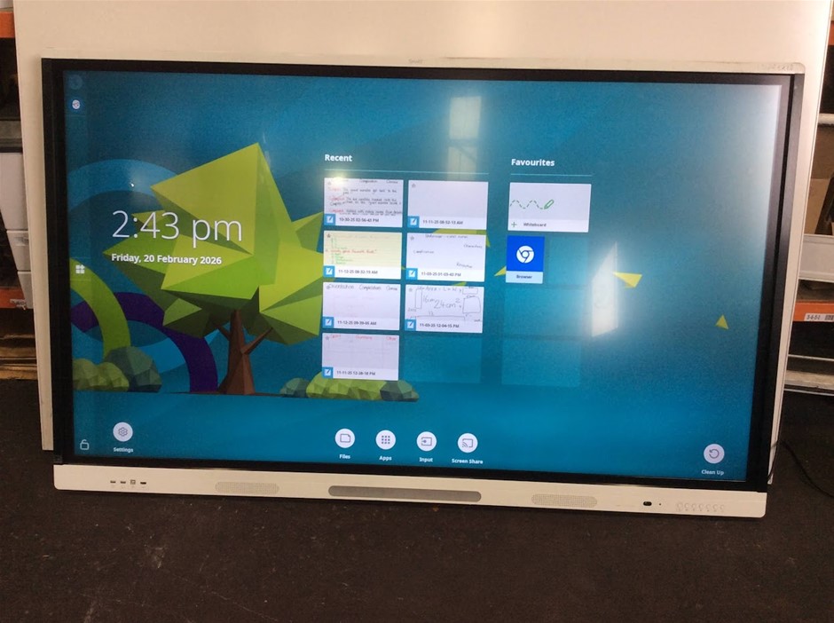 Smart SBID-MX075-V2 75" LCD Interactive Display