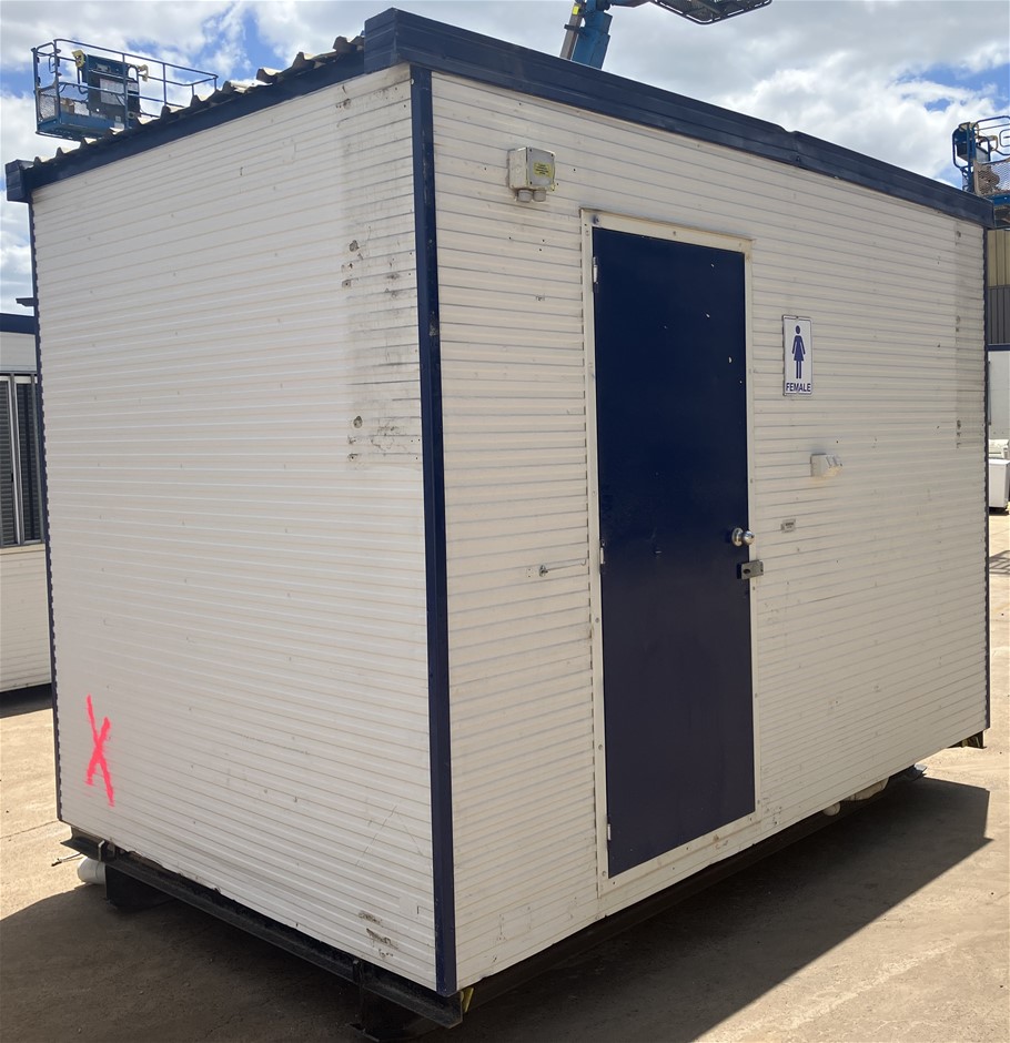 Portable Toilet Block W/ Shower - 3.6m x 2.4m - Glendenning