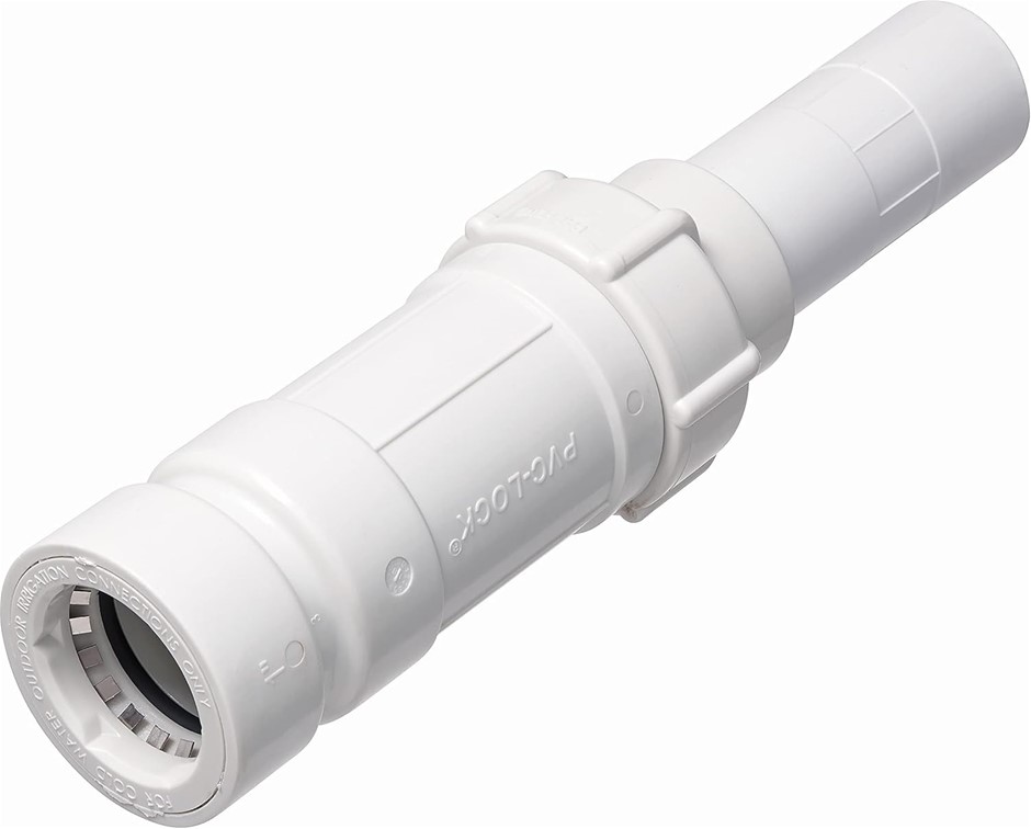 ORBIT 35674 1" PVC-Lock Slide Repair, 1-Inch, White.